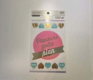 Recollections Planners Gotta Plan Sticker Book 1332 pieces